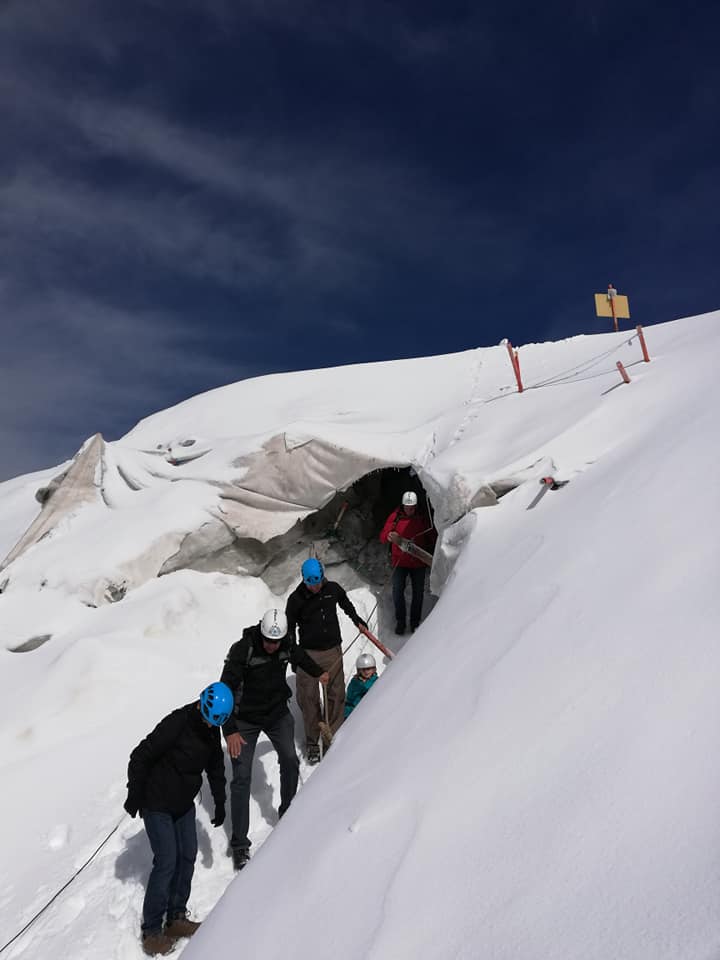 Eishöhle Hintertuxer Gletscher 24.9.2019