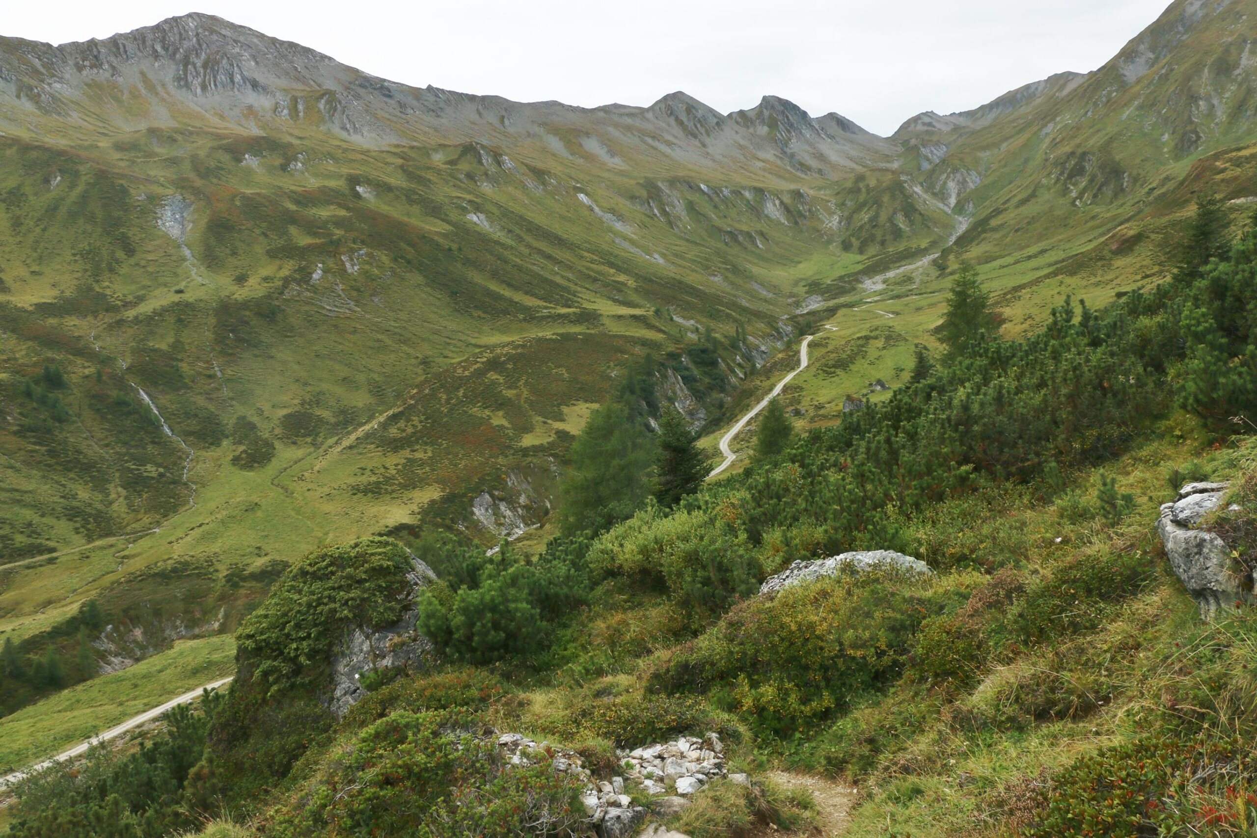 Eggalm, Grüblspitze, Stoankasern, Hintertux (Tal) 22.9.2019