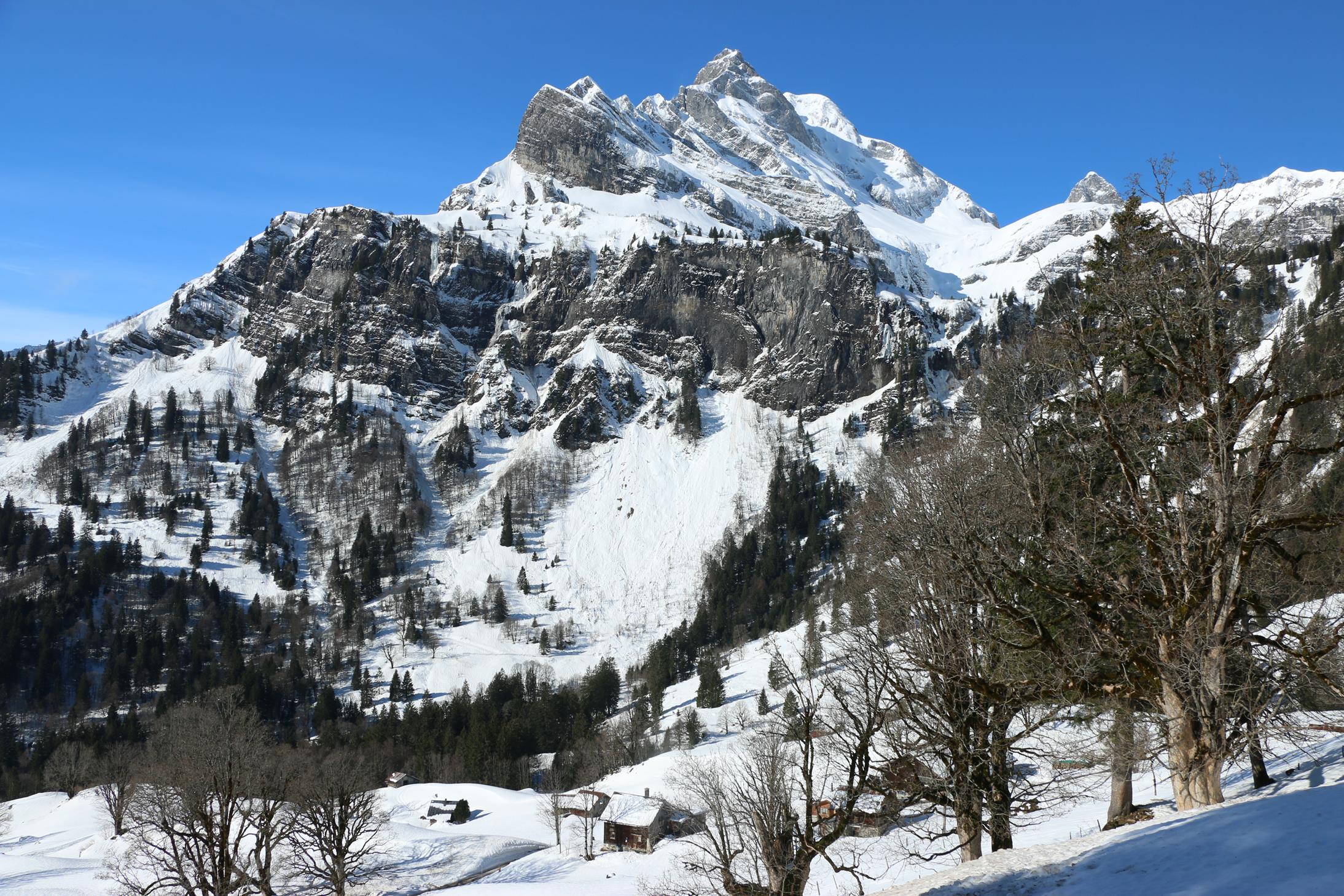 Braunwald Nussbüel und Gumen 16.3.2019