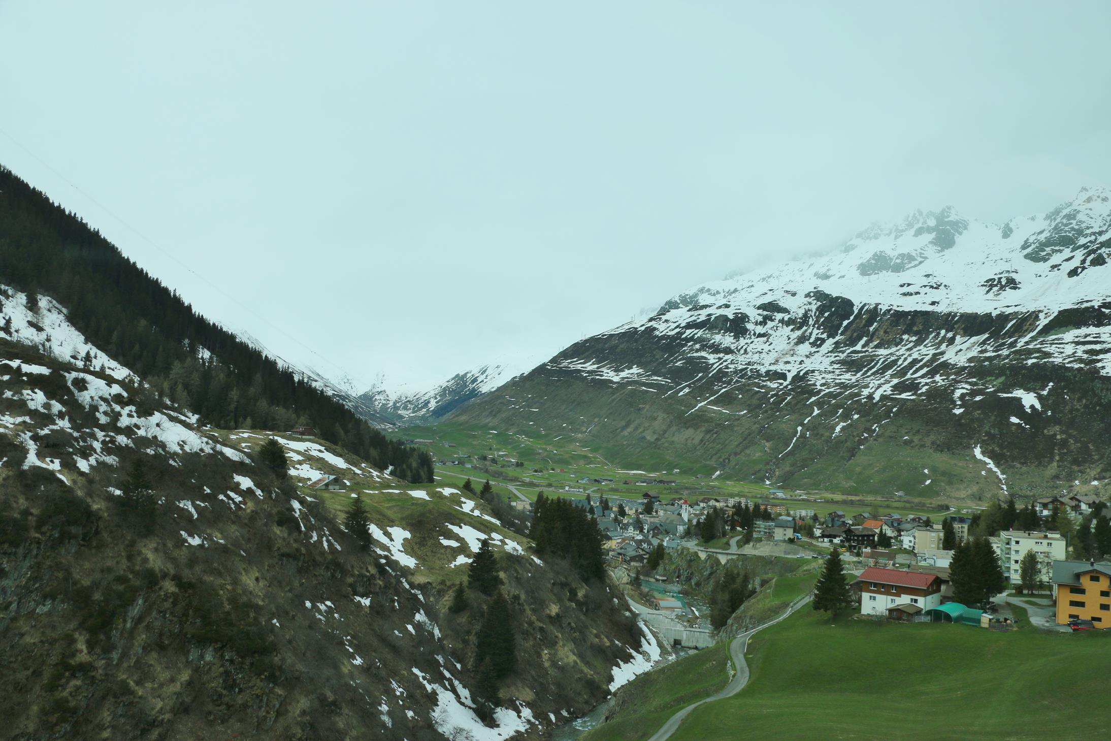 Im Goms herumreisen, Urserental, Oberalppass 18.5.2019