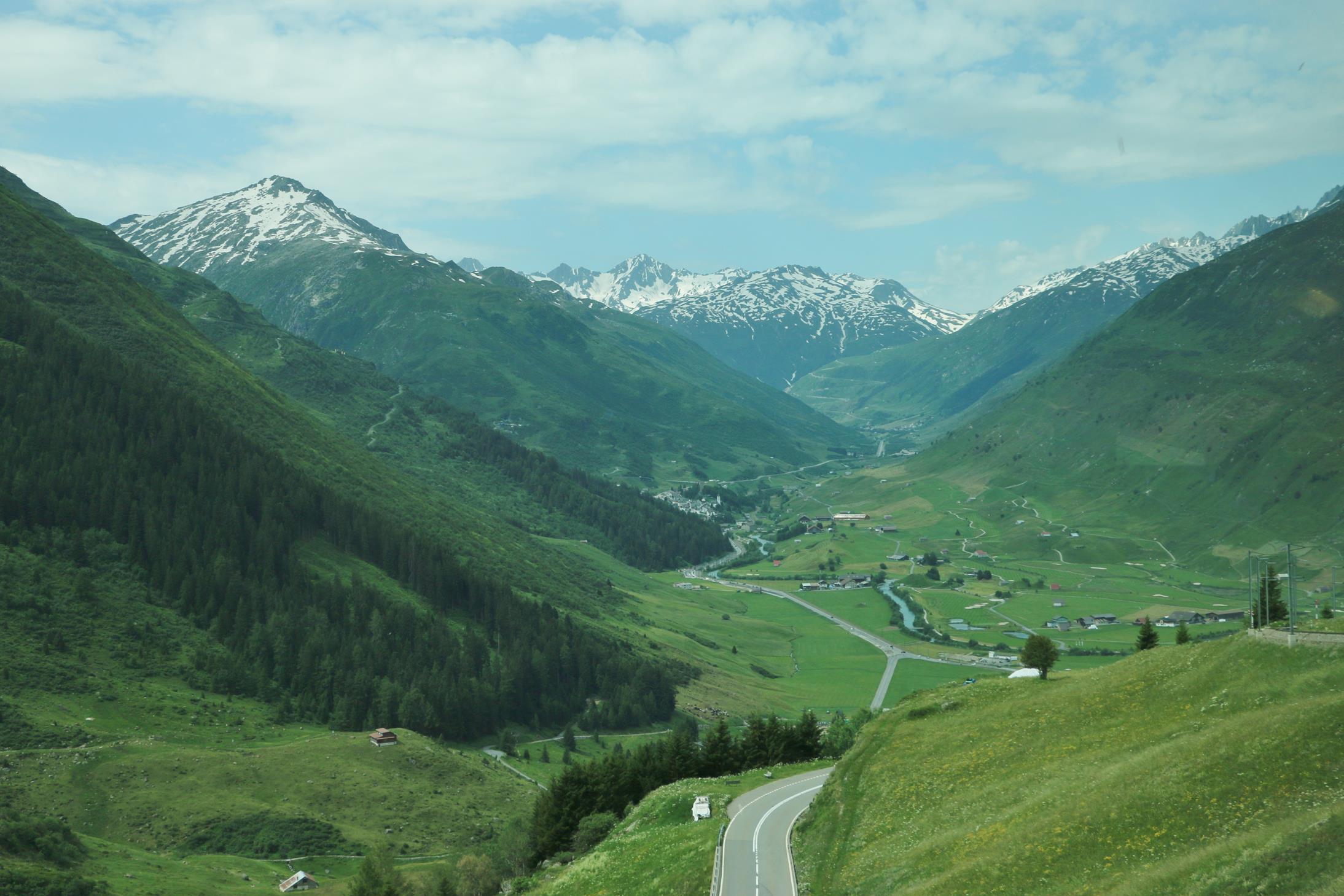 Etwas zu Fuss, viel fahren Oberalppass, Hospental, Andermatt 6.7.2019