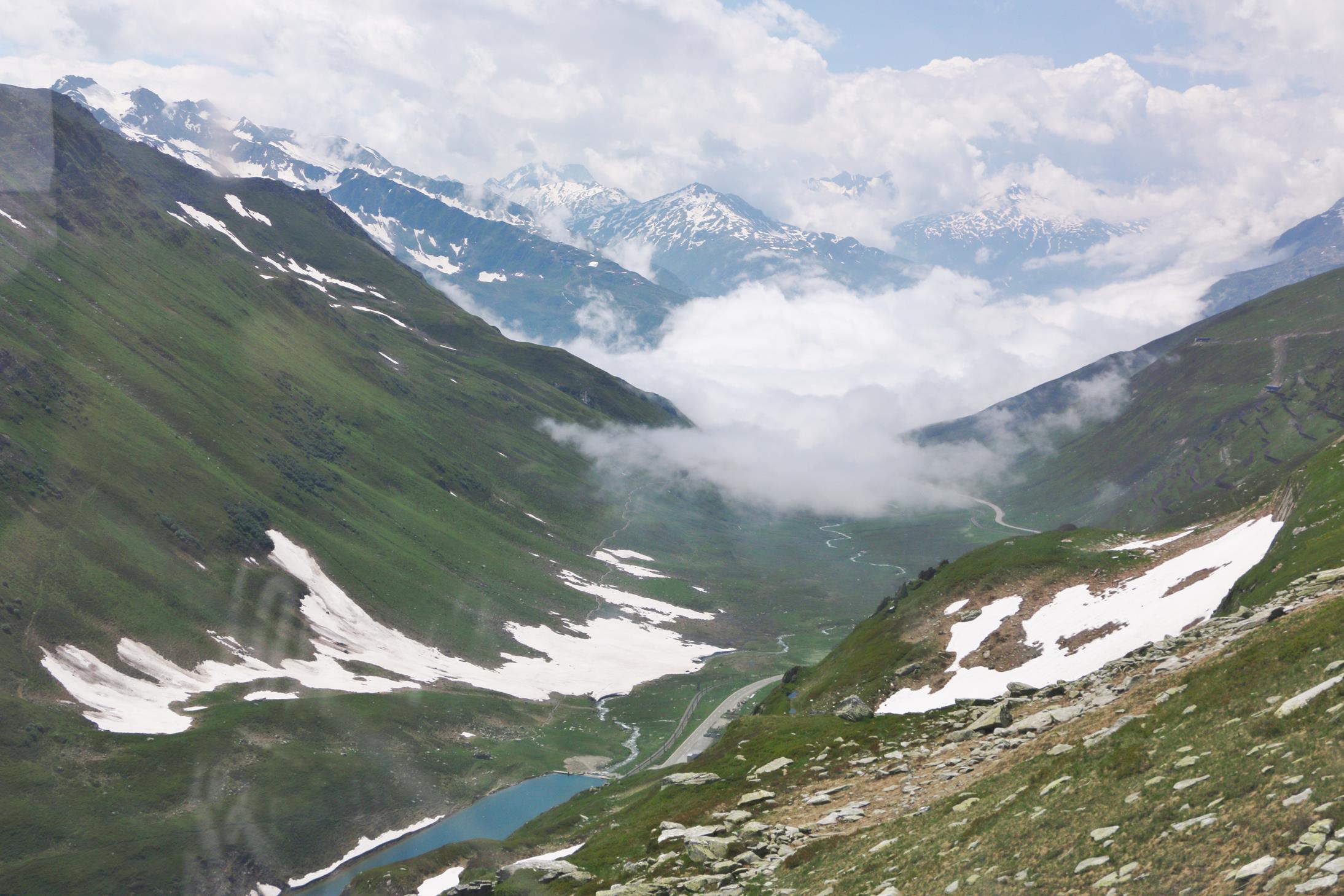 Oberalppass Schneehüehnerstock Bahn 9.7.2019