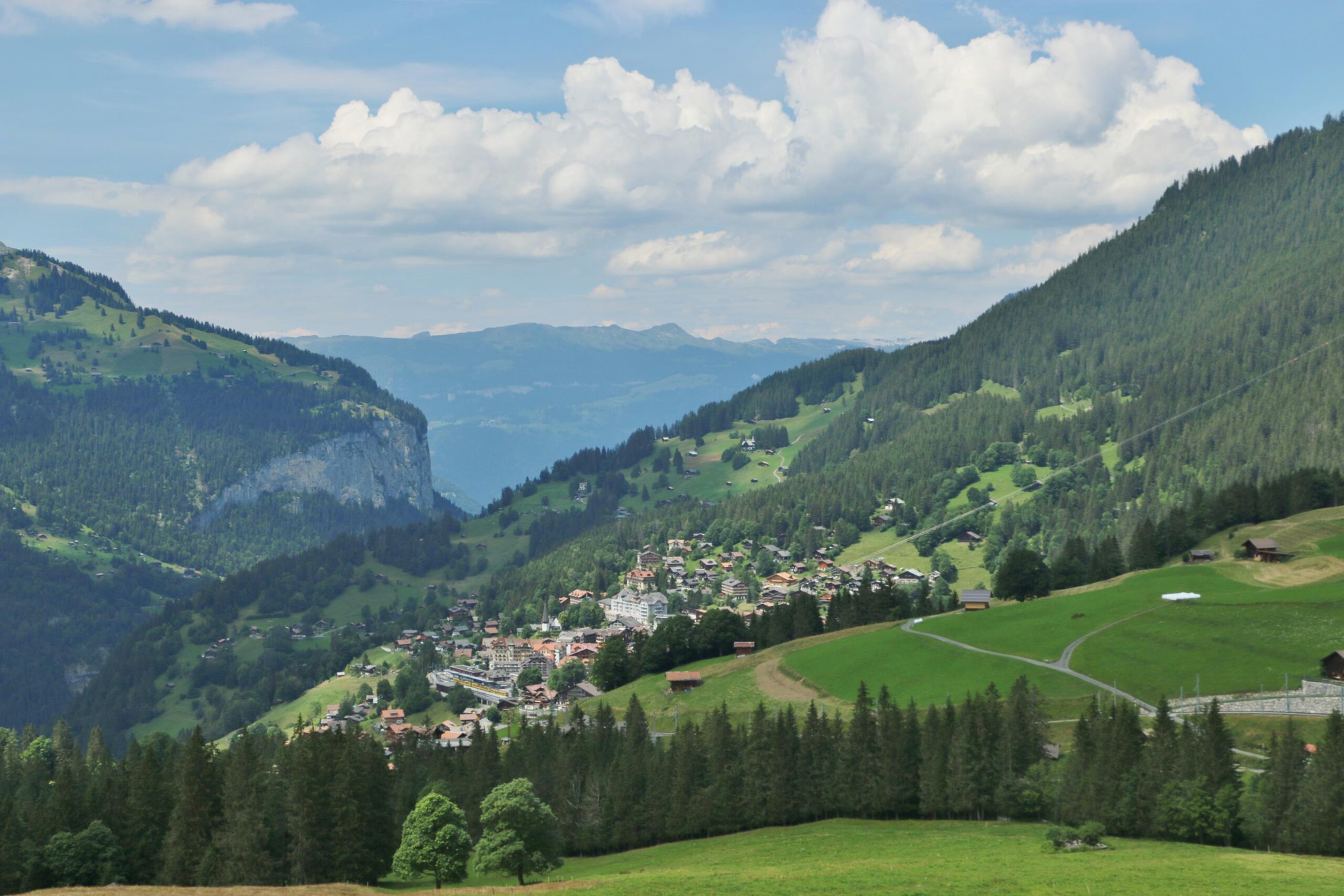 Von Wengen Allmend nach Wengen 14.7.2020